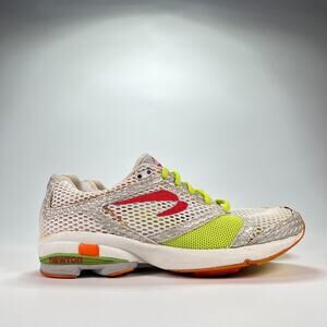 Newton Motus Motion White Lime Athletic Running Shoes Sneakers Women's Size 7.5